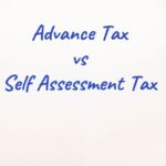 difference between advance tax and self assessment tax