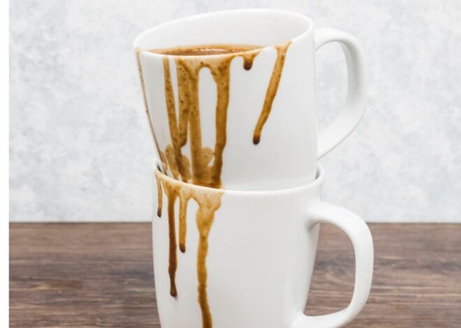 Simple ways to remove stains from Cups/Mugs