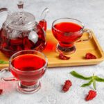 Hibiscus tea a red bliss