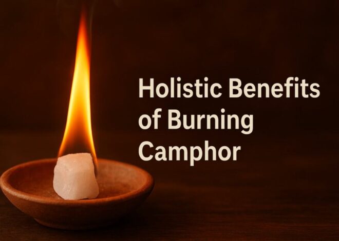 Holistic Benefits of Burning Camphor